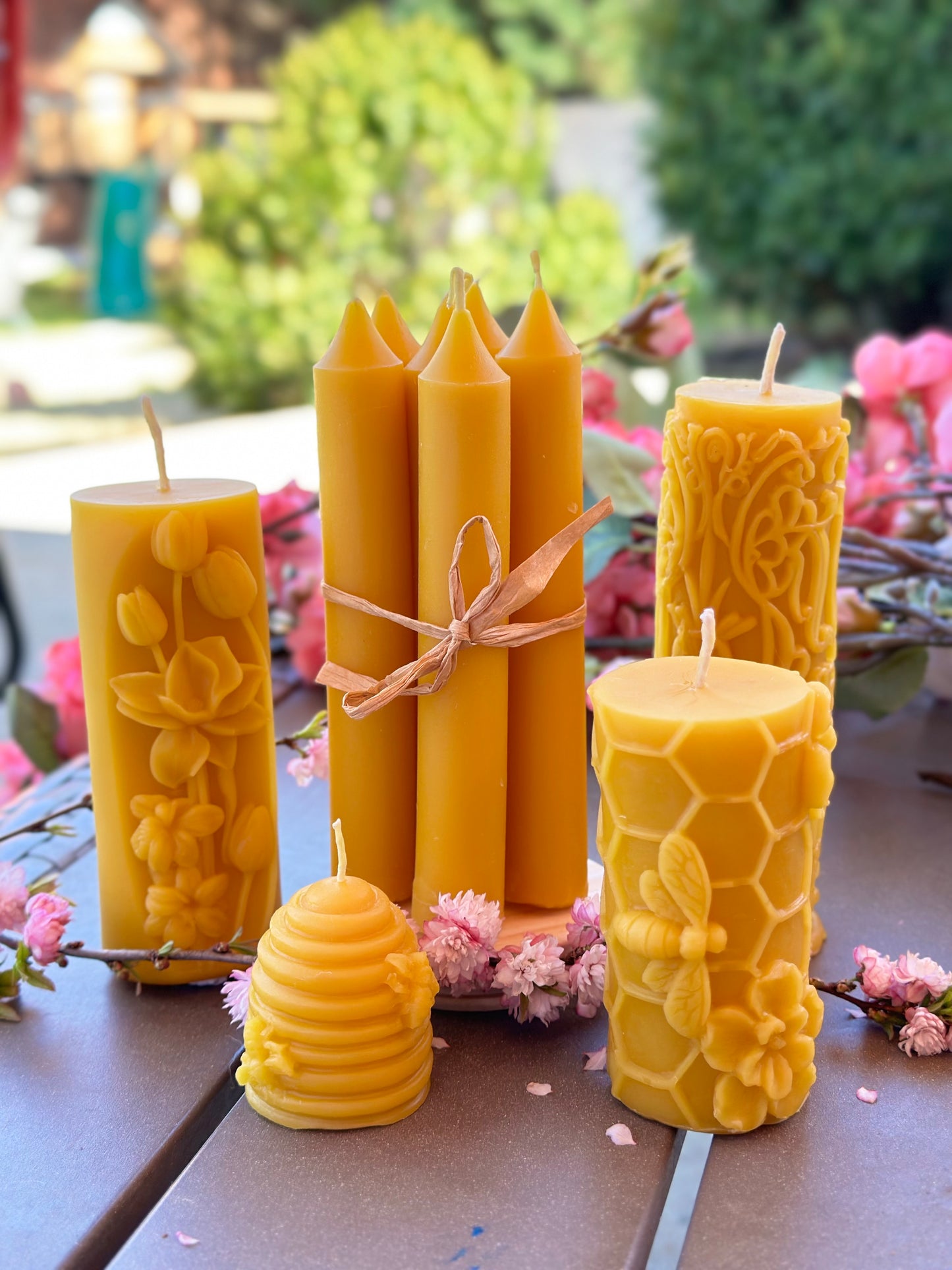 2 pack 6” Taper Candles