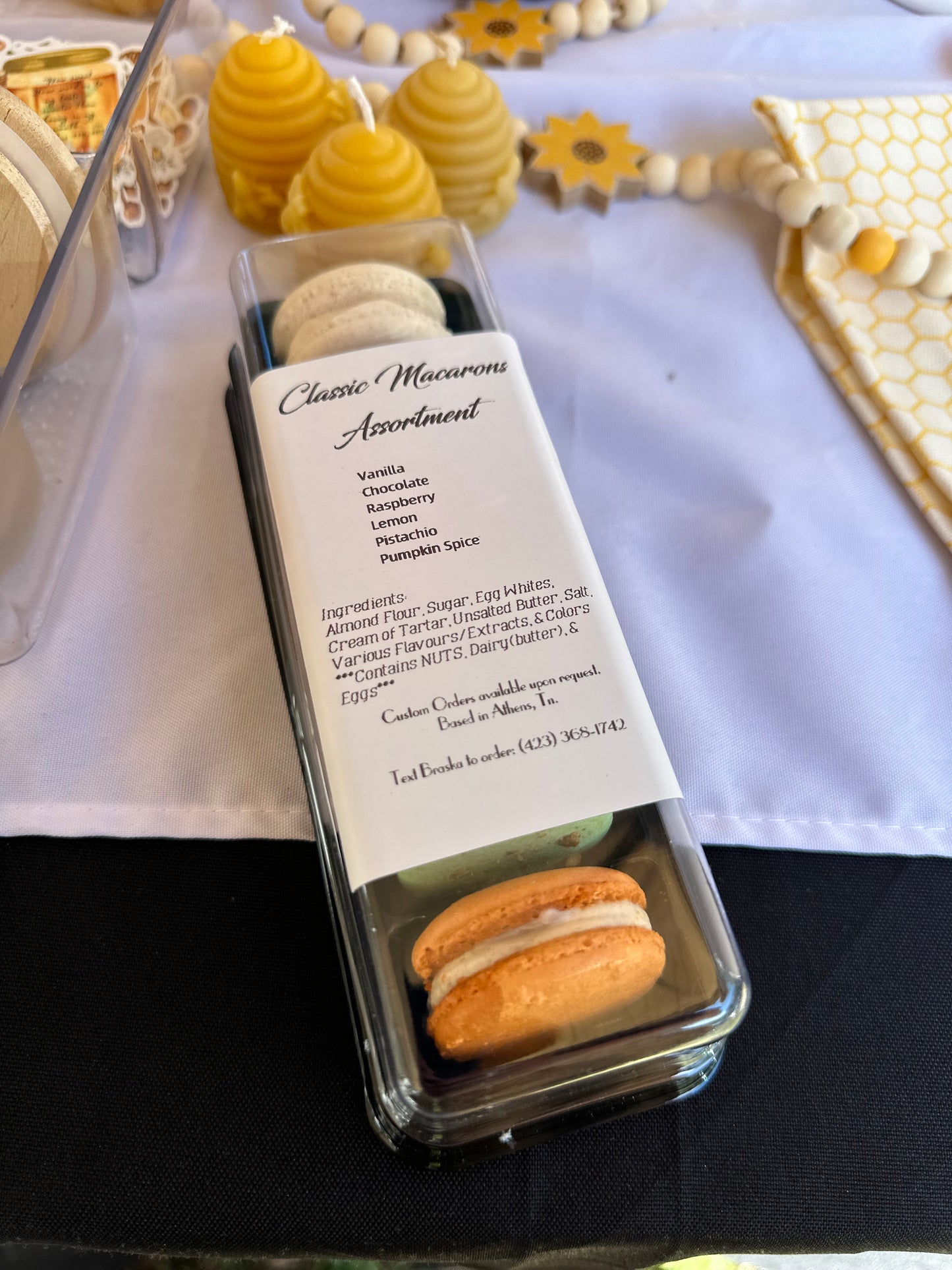 6 ct. French Macarons - Classic Assort.