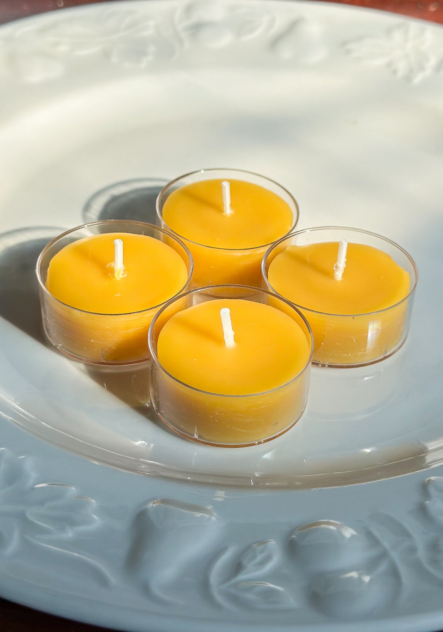 4ct Beeswax Tealights