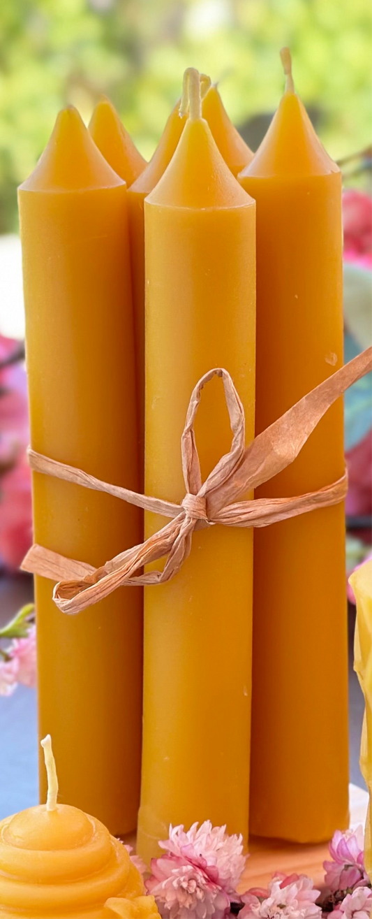 6 pack 6” Taper Candles