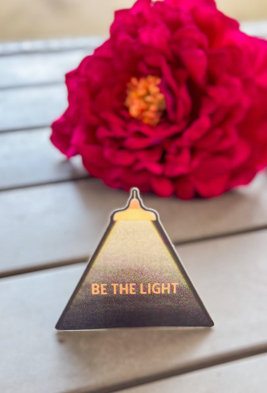 Be the Light 2” sticker