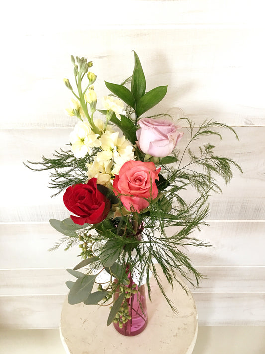 Trio of Roses Bouquet