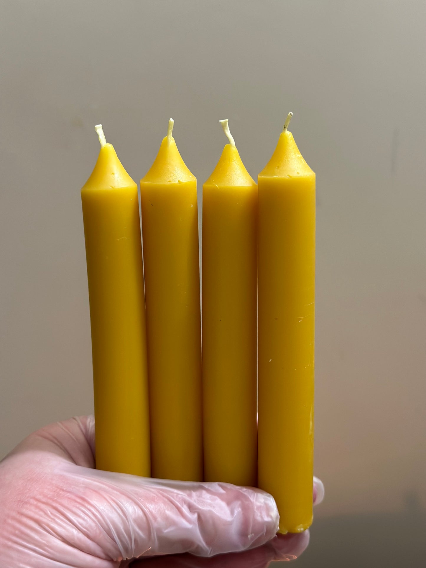 2 pack 6” Taper Candles