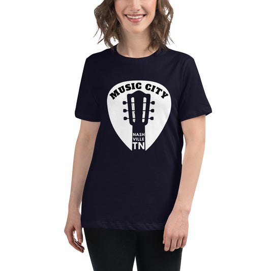 Music City Pick B+C Women's Relaxed T-Shirt