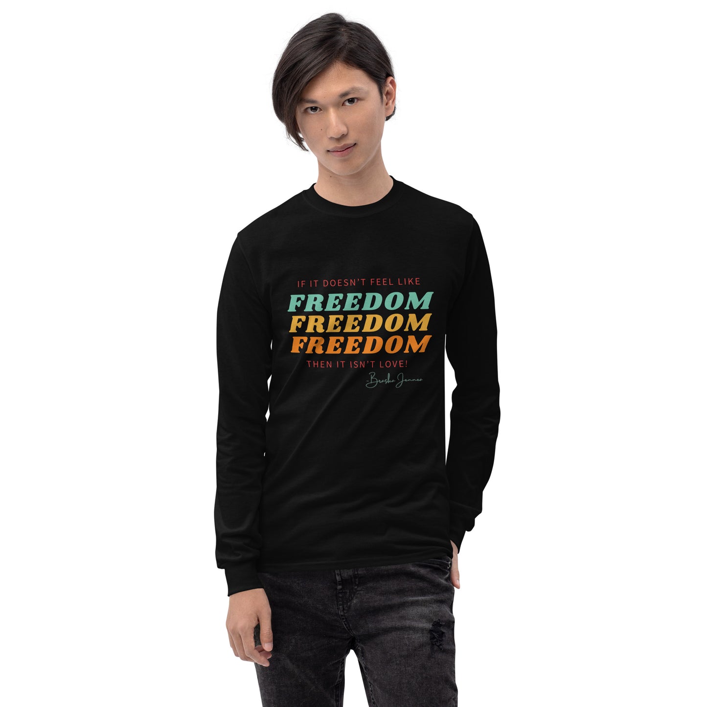 Love is Freedom Unisex Long Sleeve Shirt