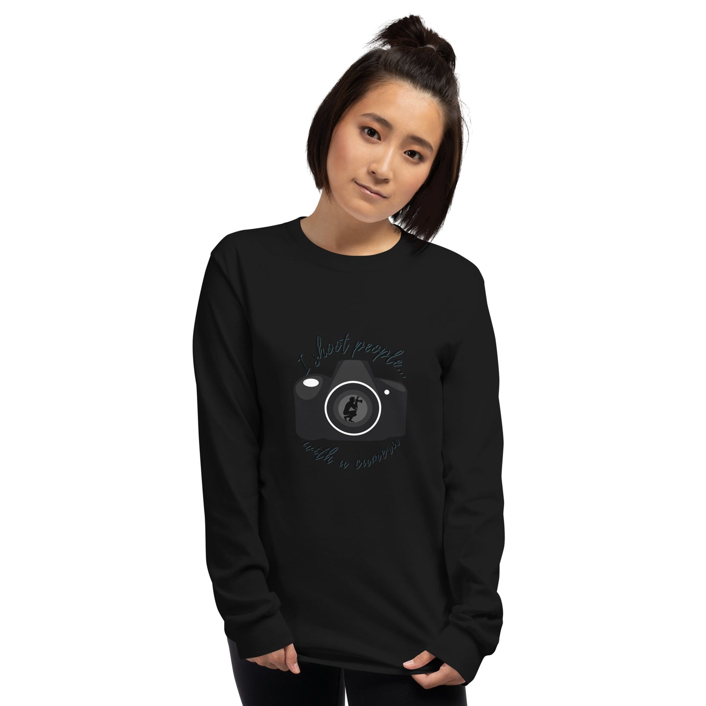 I Shoot - Photographer’s Unisex Long Sleeve Shirt