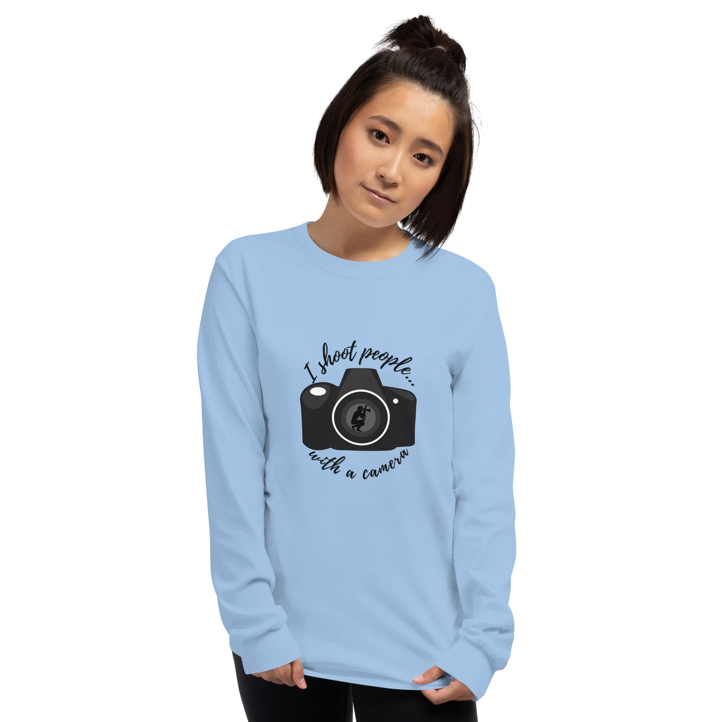 I Shoot - Photographer’s Unisex Long Sleeve Shirt