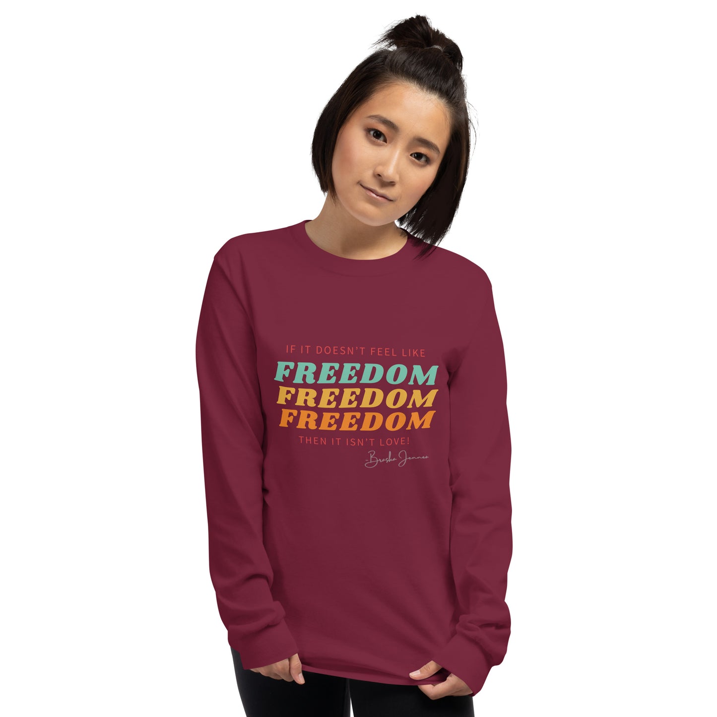 Love is Freedom Unisex Long Sleeve Shirt