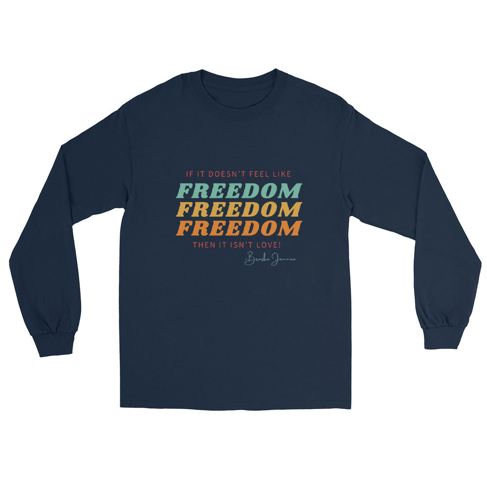 Love is Freedom Unisex Long Sleeve Shirt
