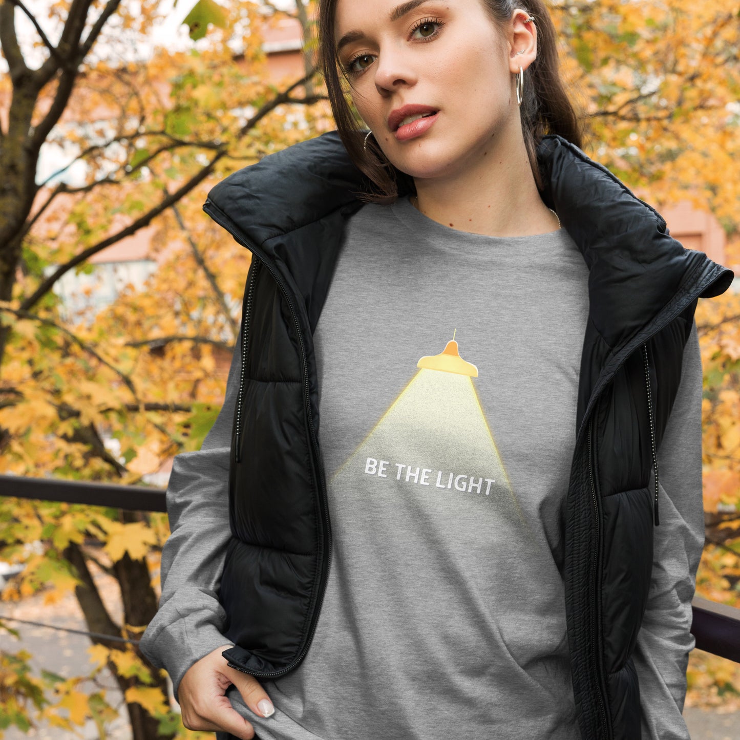 Be The Light Unisex Long Sleeve Tee