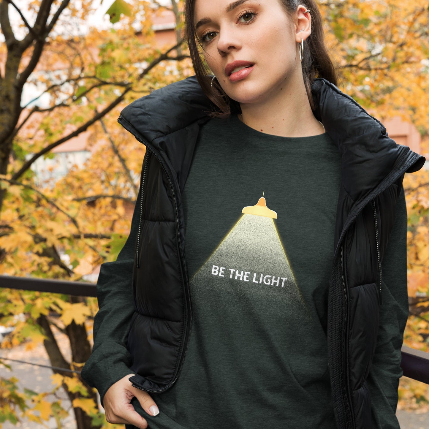Be The Light Unisex Long Sleeve Tee