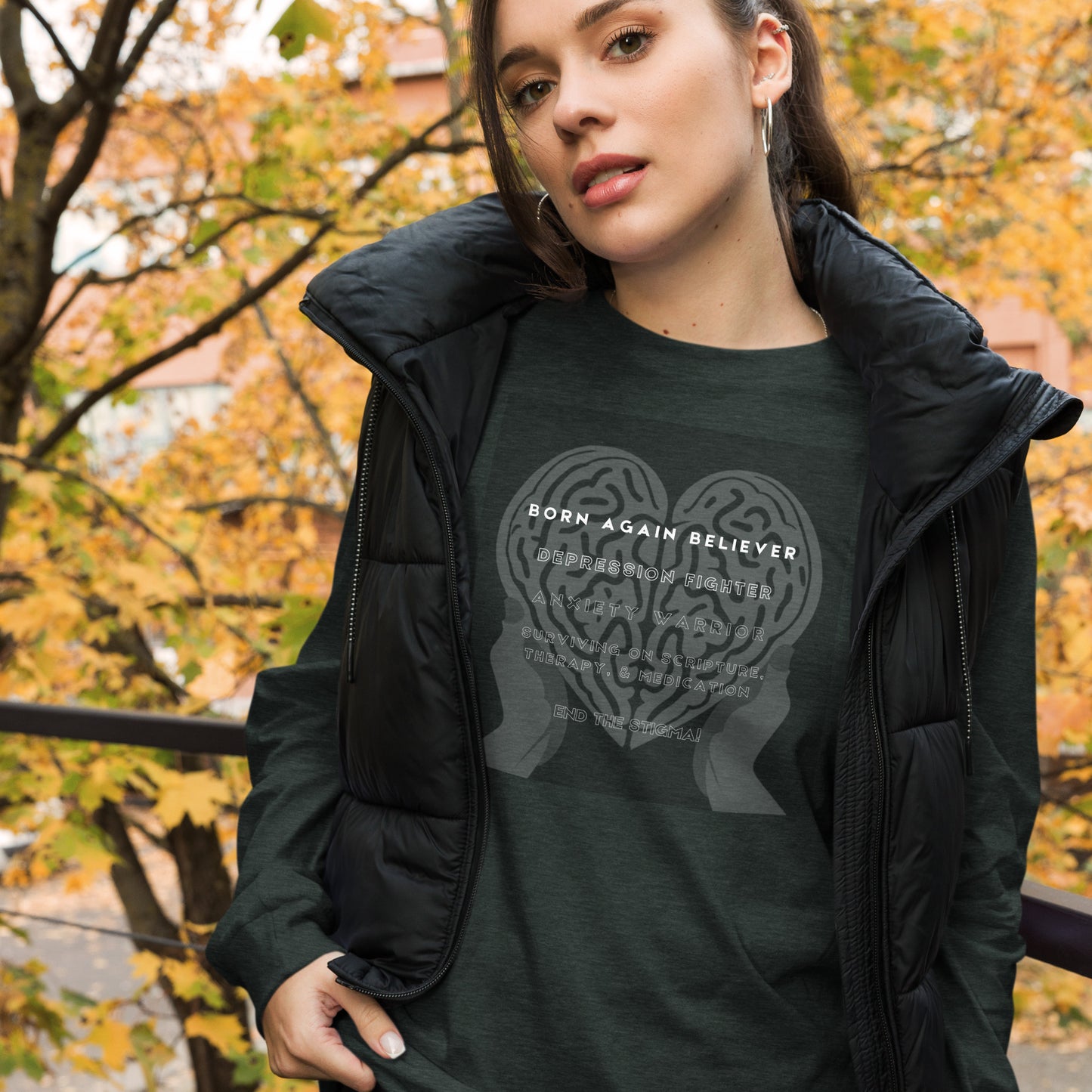 Depressed Believer Luxe Unisex Long Sleeve Tee