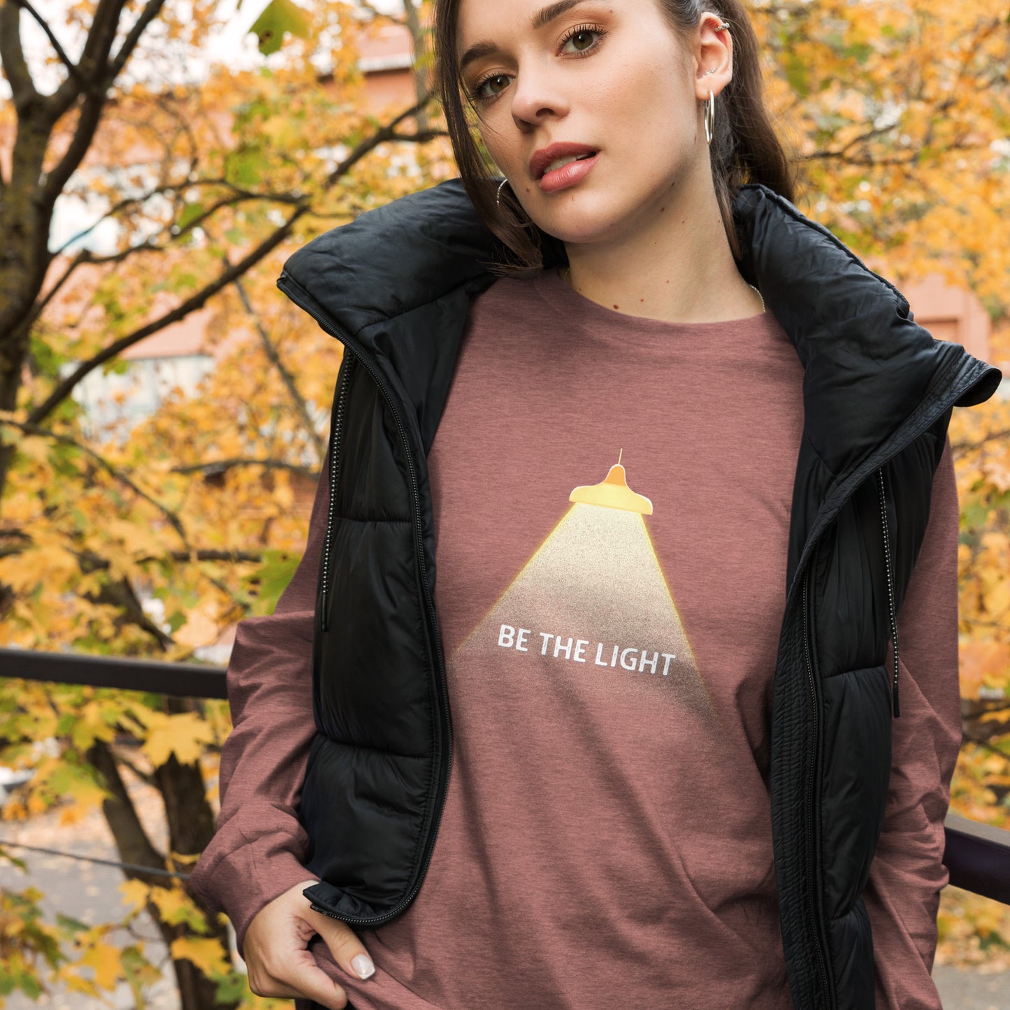 Be The Light Unisex Long Sleeve Tee