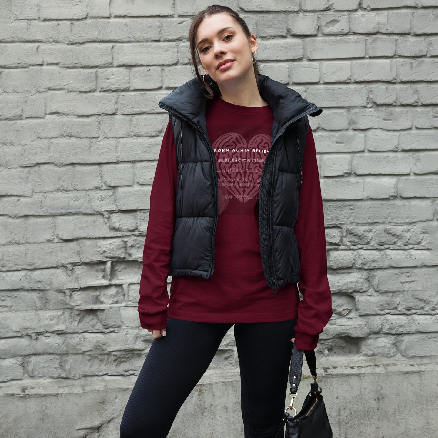 Depressed Believer Luxe Unisex Long Sleeve Tee