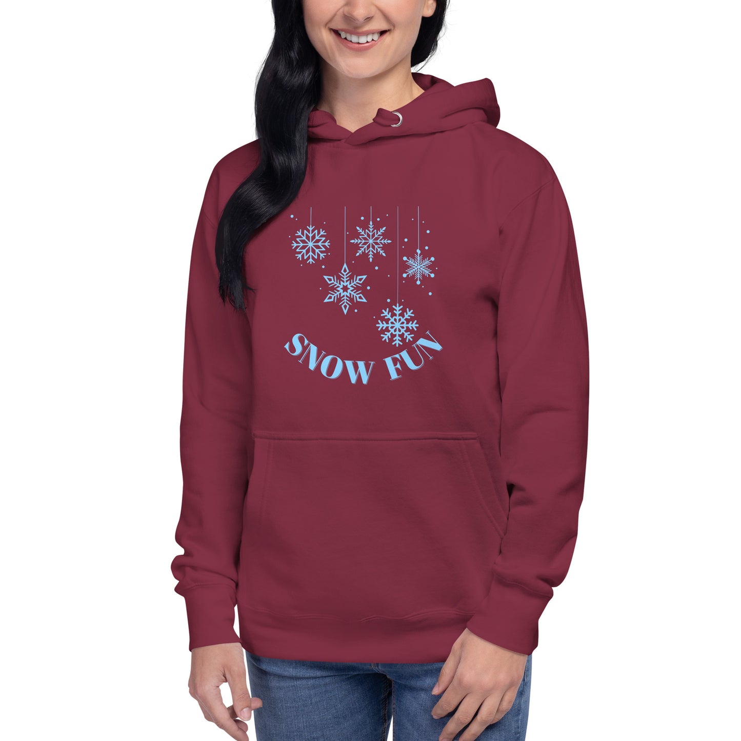 Snow FUN Premium Luxe Unisex Hoodie