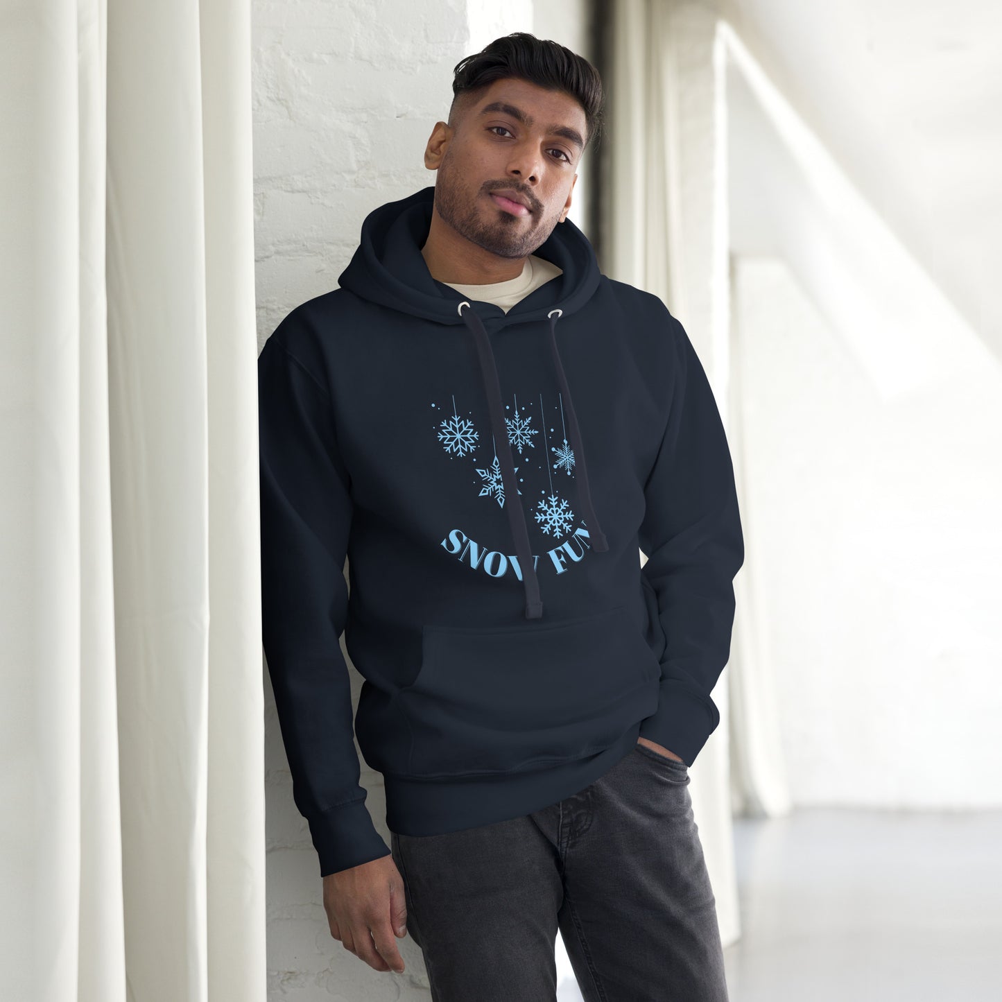 Snow FUN Premium Luxe Unisex Hoodie