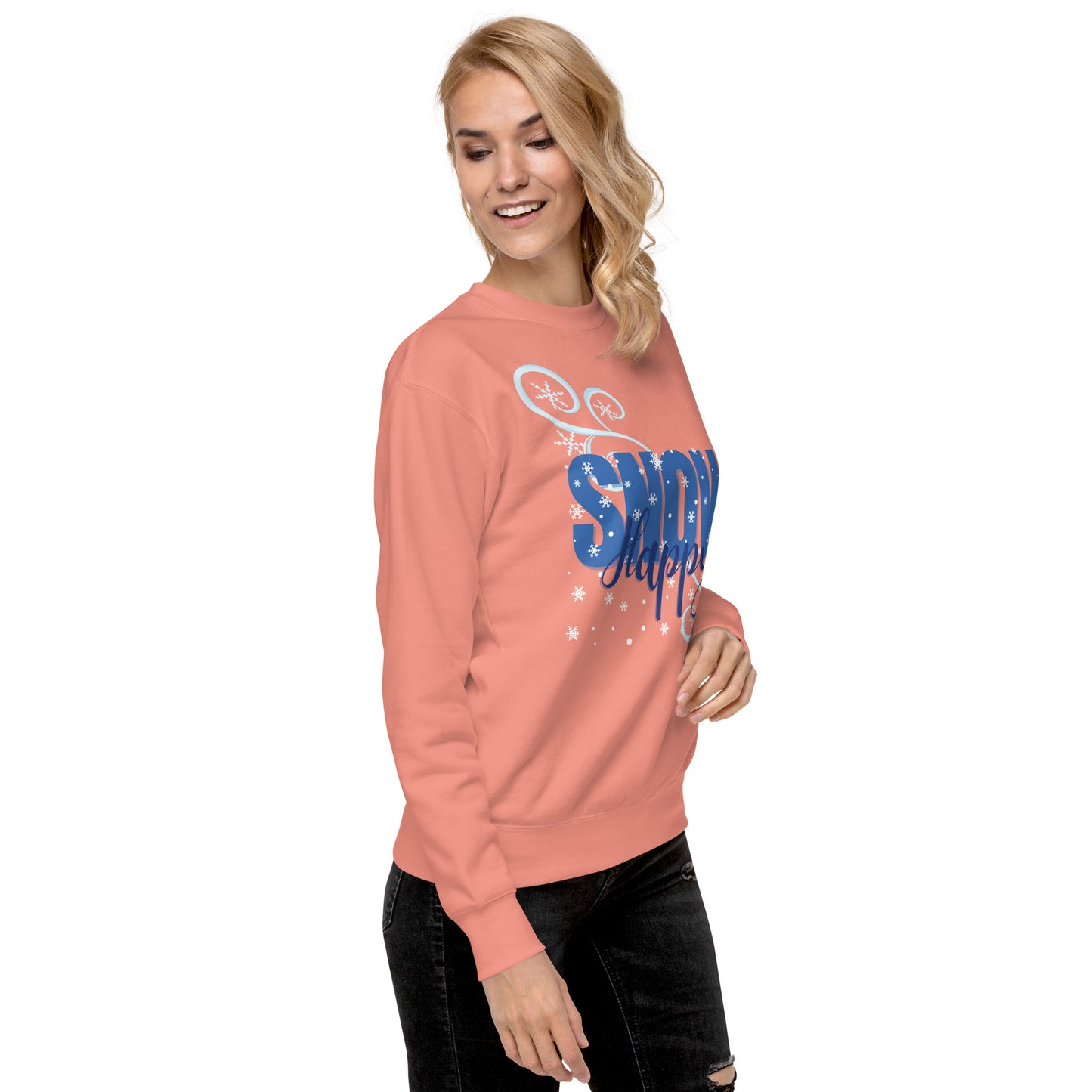 SNOW HAPPY Unisex Premium Soft Sweatshirt