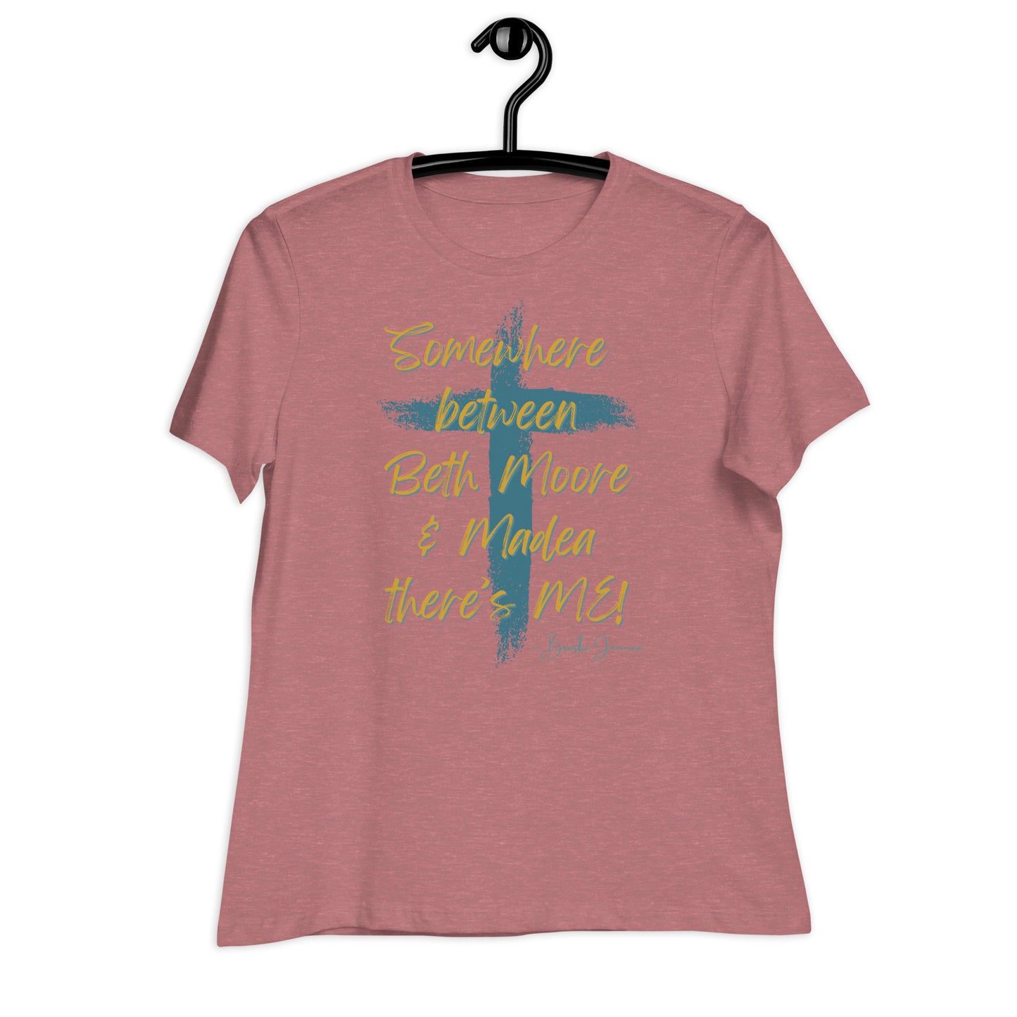 “Between” Premium Women's Relaxed T-Shirt