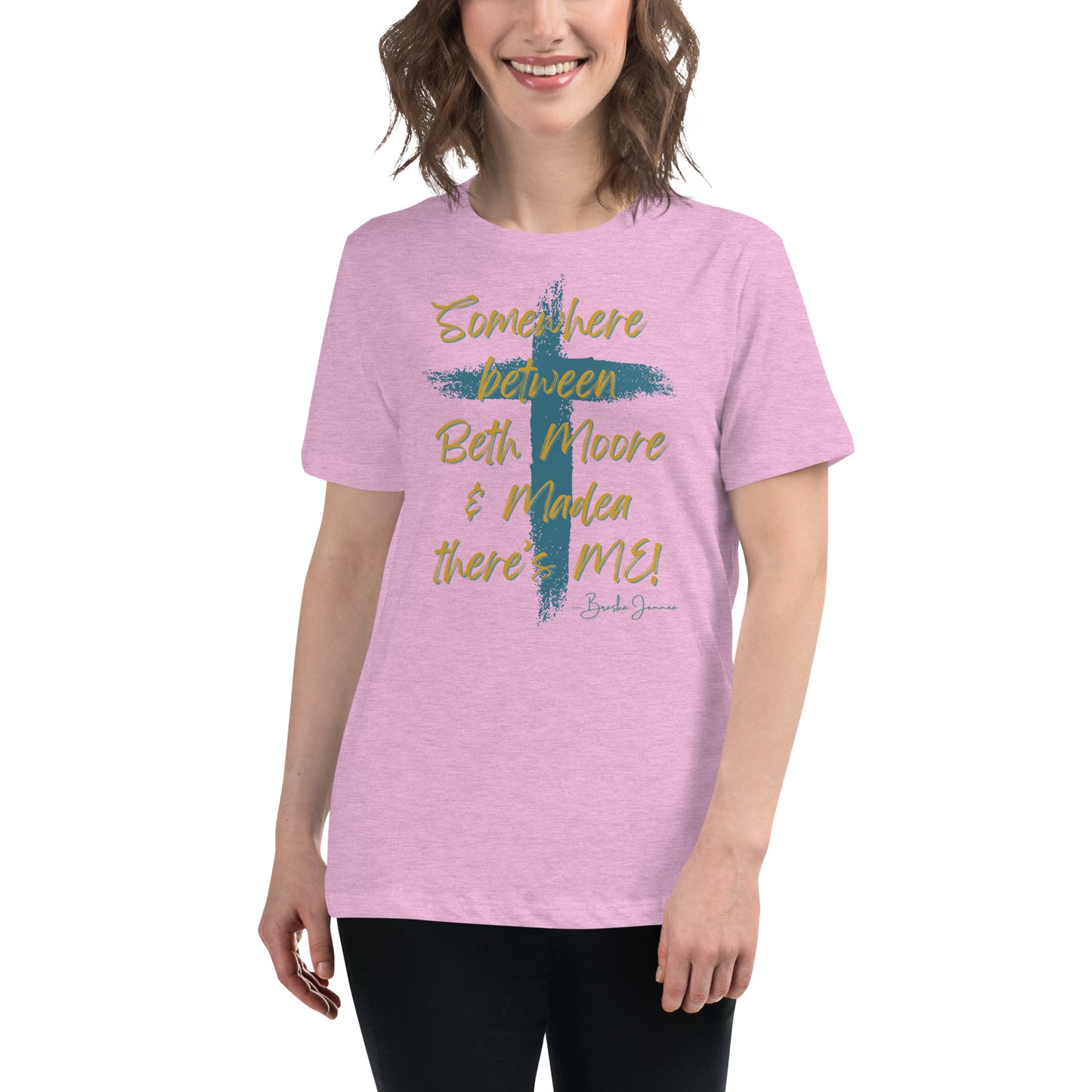 “Between” Premium Women's Relaxed T-Shirt