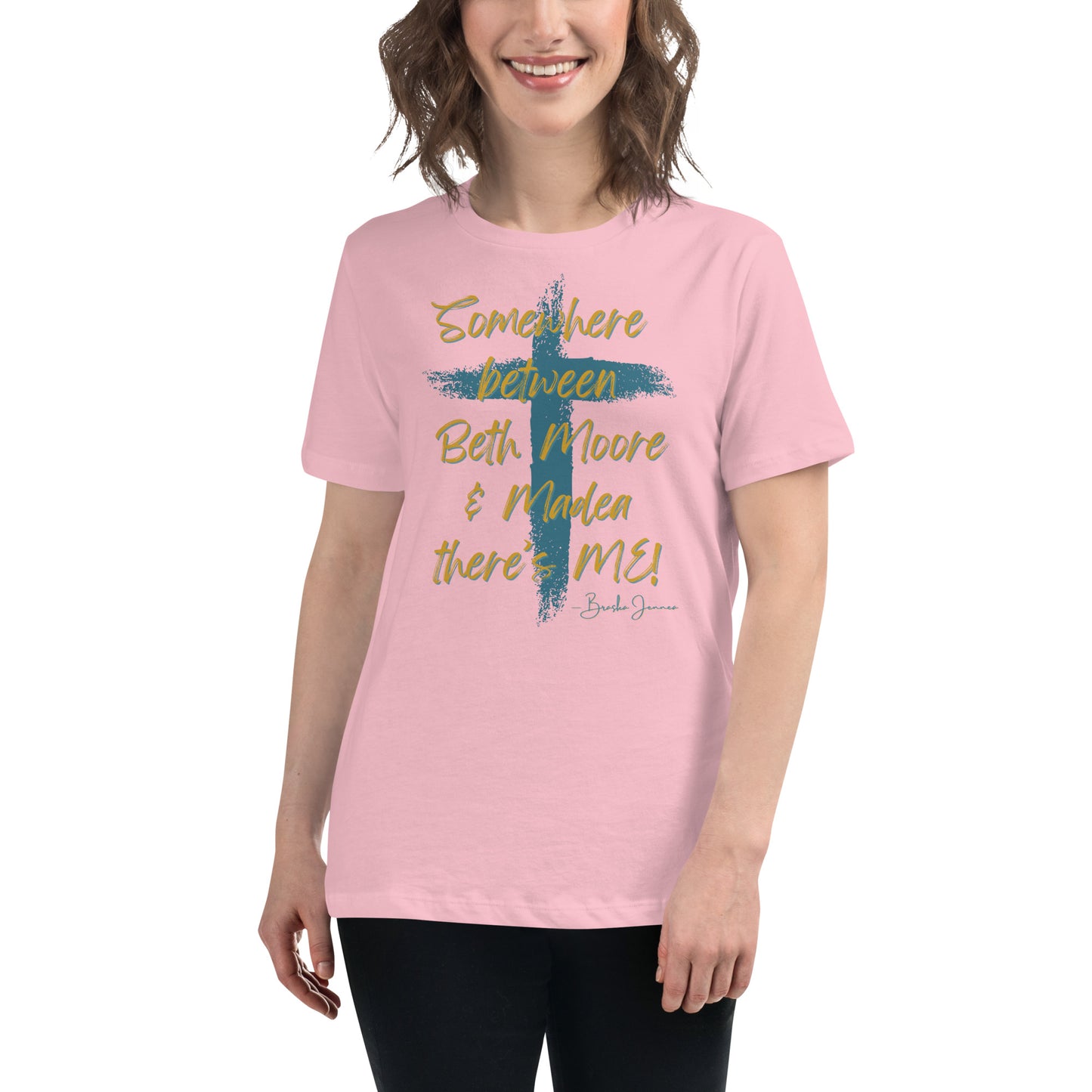 “Between” Premium Women's Relaxed T-Shirt